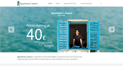 Desktop Screenshot of apartmani-jezero.com